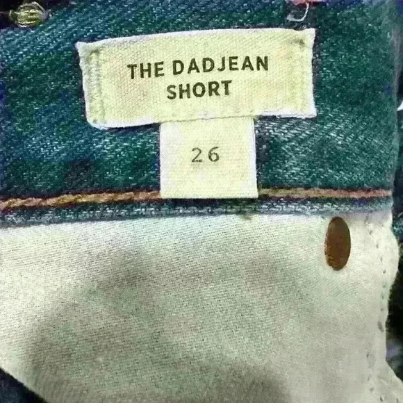 Madewell The Dadjean Short in Castlewood Wash: Distressed Edition SZ 26 - Picture 8 of 11